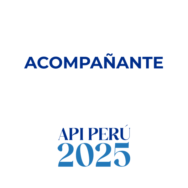 Acompañante | API PERÚ 2025